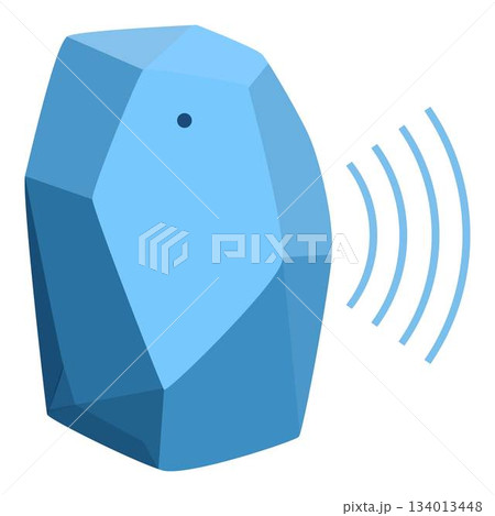 Bluetooth tracker sending signal for easy finding of belongings Bluetooth tracker sending signal for easy finding of belongings 134013448