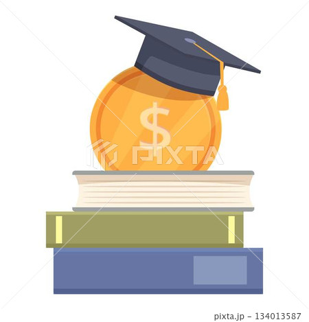Investment in education concept illustration Investment in education concept illustration 134013587