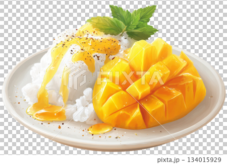 Mango Sticky Rice 134015929