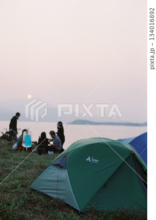 camping in the mountains camping in the mountains 134016892