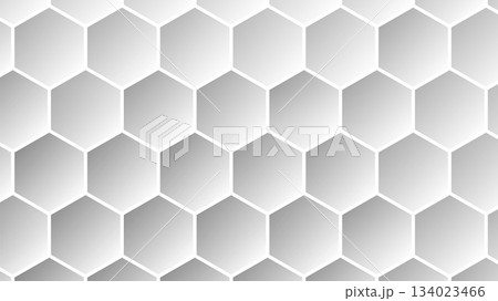 Abstract Hexagonal Geometric Pattern Background in Black White and Gray Shades Honeycomb Structure Abstract Hexagonal Geometric Pattern Background in Black White and Gray Shades Honeycomb Structure 134023466