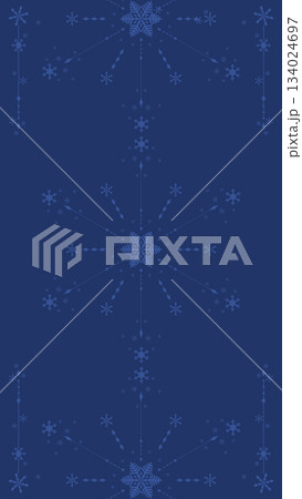 クリスマス風シックな雪もようの背景・縦型16:9 クリスマス風シックな雪もようの背景・縦型16:9 134024697