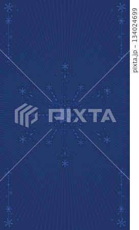 クリスマス風シックな雪もようの背景・縦型16:9 134024699