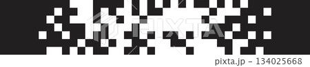 Pixel background with dissolvation, disappearing, defragmentation or dispersing visual effect. Black square dots texture. Mosaic pattern. Simple geometric wallpaper. Vector graphic illustration Pixel background with dissolvation, disappearing, defragmentation or dispersing visual effect. Black square dots texture. Mosaic pattern. Simple geometric wallpaper. Vector graphic illustration 134025668