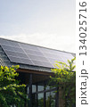 Eco House With Solar Roof 134025716