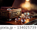 小さなヴィンテージの宝石箱 134025739