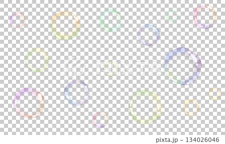 Pastel colored watercolor soap bubble background Pastel colored watercolor soap bubble background 134026046