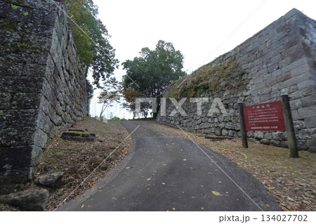 岡城 裏登城口 下原門前（大分県竹田市） 134027702