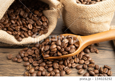 Coffee bean for drink in morning, nature food. Coffee bean for drink in morning, nature food. 134028292