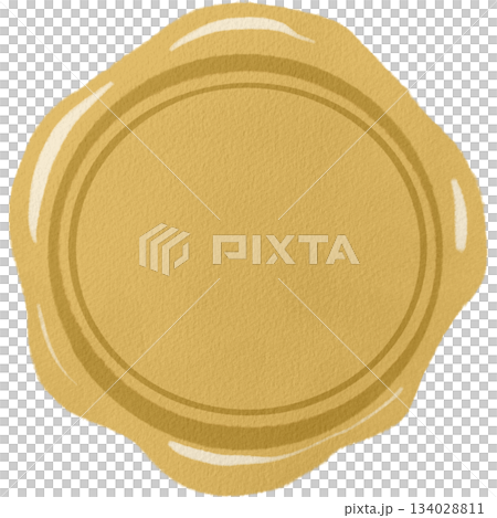 Gold sealing stamp Gold sealing stamp 134028811