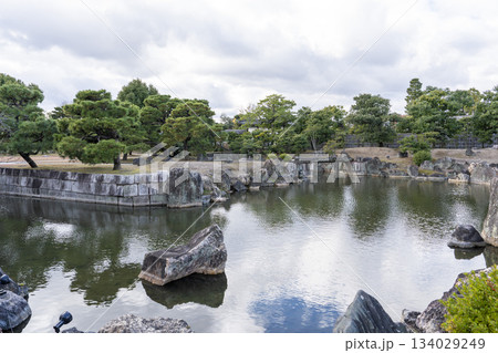 晩秋の二条城　二の丸庭園　京都市中京区 134029249