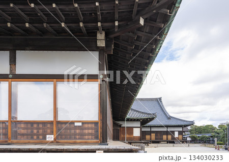 晩秋の二条城　二の丸御殿　京都市中京区 134030233