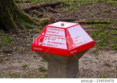Signpost with traffic information Signpost with traffic information 134030478