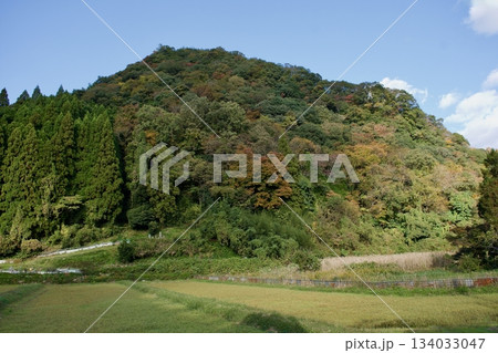 山陰の秋　島根の農村風景 134033047