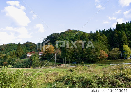 山陰の秋　島根の農村風景 134033051