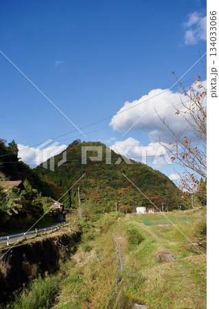 山陰の秋　島根の農村風景 134033066