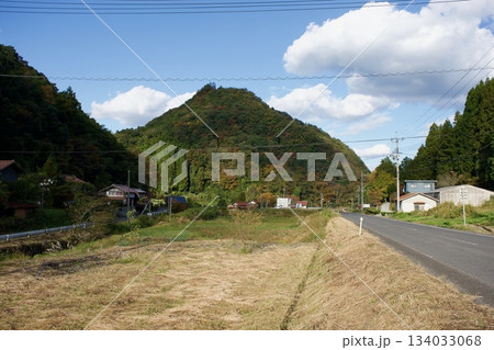 山陰の秋　島根の農村風景 134033068