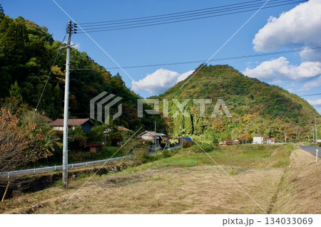 山陰の秋　島根の農村風景 134033069
