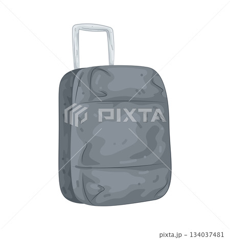 Illustration of suitcase Illustration of suitcase 134037481