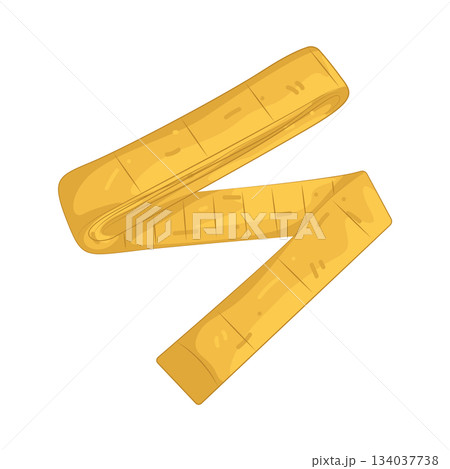 Illustration of measuring tape  134037738