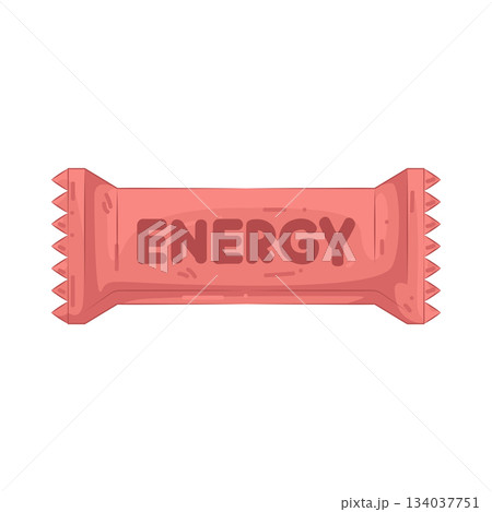 Illustration of energy bar Illustration of energy bar 134037751