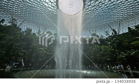 This is Jewel Changi Airport.  134038938