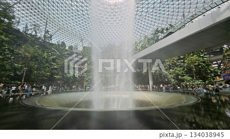 This is Jewel Changi Airport. This is Jewel Changi Airport. 134038945