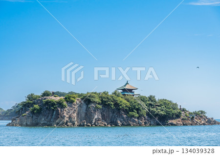 広島県・鞆の浦の歴史ある港町の風景 広島県・鞆の浦の歴史ある港町の風景 134039328