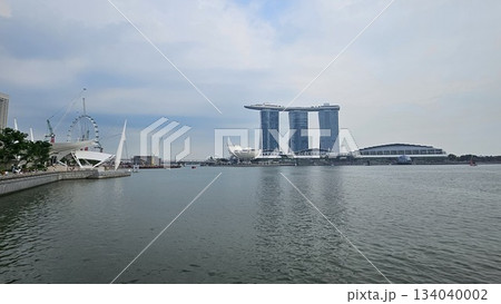 This is marina bay sands with art building This is marina bay sands with art building 134040002