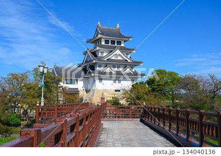 墨俣一夜城　太閤出世橋　大垣市 134040136