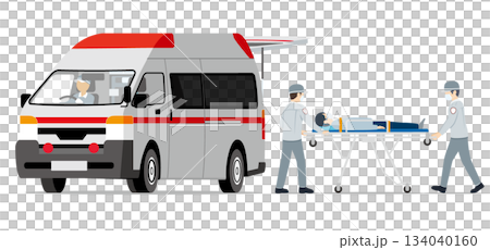 救急車、救急搬送 救急車、救急搬送 134040160