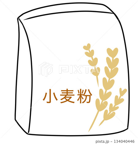 小麦粉 シンプル 小麦粉 シンプル 134040446