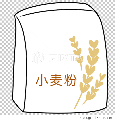 小麦粉 シンプル 小麦粉 シンプル 134040446
