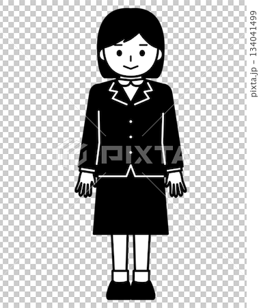 穿制服的女孩 穿制服的女孩 134041499