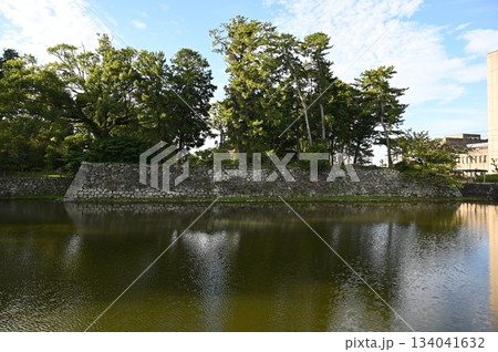 津城跡 北内堀 石垣 津 津城跡 北内堀 石垣 津 134041632