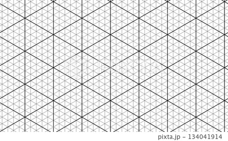 Isometric grid pattern 134041914