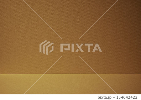 オレンジ色の空間　オレンジ背景	 134042422