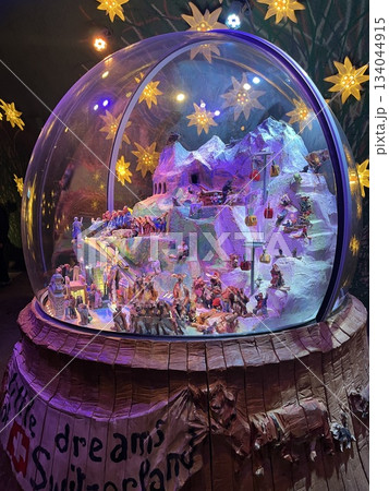 ユングフラウヨッホのスノードーム 134044915