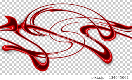 Abstract streamline design background texture 134045061