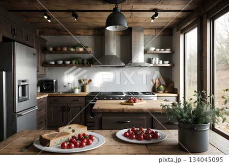 オシャレなキッチン 134045095