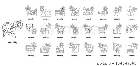 Security is the word that is written on the bottom of the image 134045365