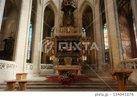 Historic Church Altar Religious Interior Splendor 134045876