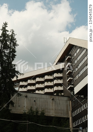 Modern Architecture Building Exterior Sunlight View 134045879