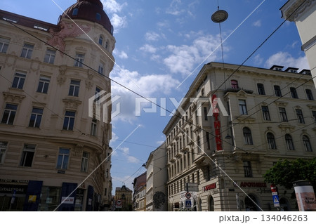 Vienna Cityscape Historic Buildings Street View Vienna Cityscape Historic Buildings Street View 134046263