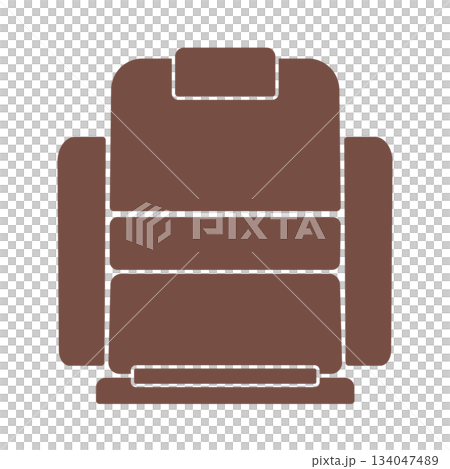 理髮椅圖標 134047489