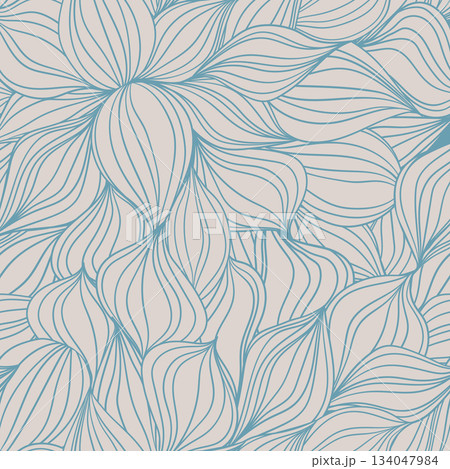 Seamless floral pattern based on traditional folk art ornaments. Colorful flowers on color background. Scandinavian style. Sweden nordic style. Vector illustration. Simple minimalistic pattern Seamless floral pattern based on traditional folk art ornaments. Colorful flowers on color background. Scandinavian style. Sweden nordic style. Vector illustration. Simple minimalistic pattern 134047984