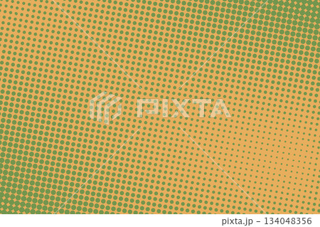 Abstract pop art creative concept. Colorful polka dots retro comics background. Cartoon modern halftone pattern. Design for poster, card, sale banner, empty bubble 134048356