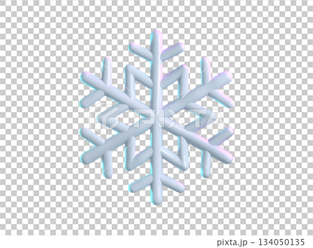 snowflake, snow, 3d 134050135