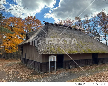宮城県仙台市にある泉ヶ岳登山口にある旧熊谷家住宅 134051324