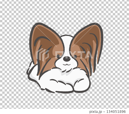 Cute puppy vector illustration 134051896